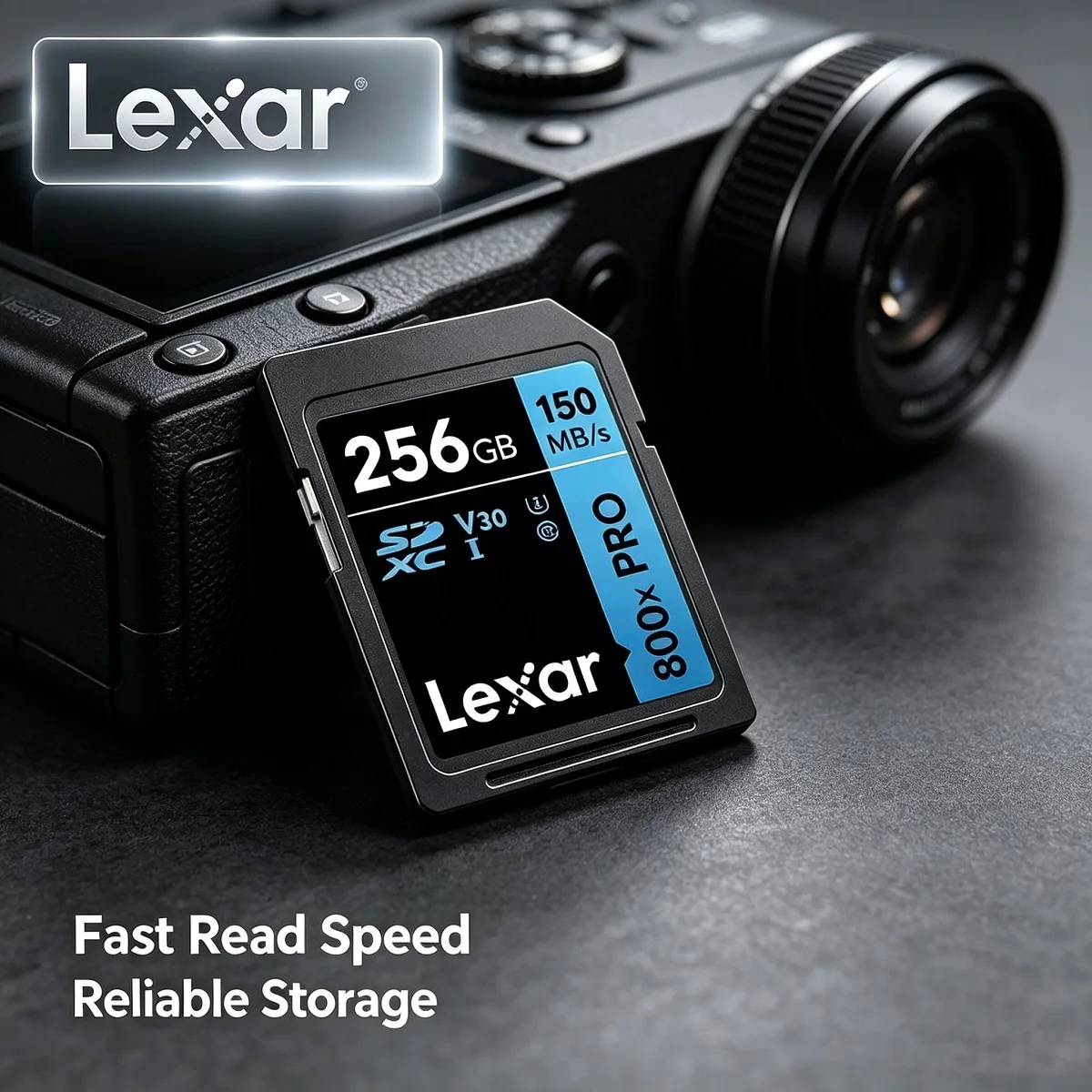 Memory Card Ssd - Lexar For Camera SD Card 800x
