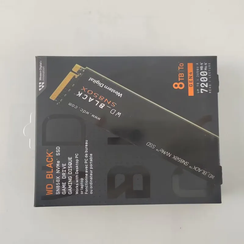M.2 Ssd - New WD_BLACK SN850X 8TB NVMe SSD