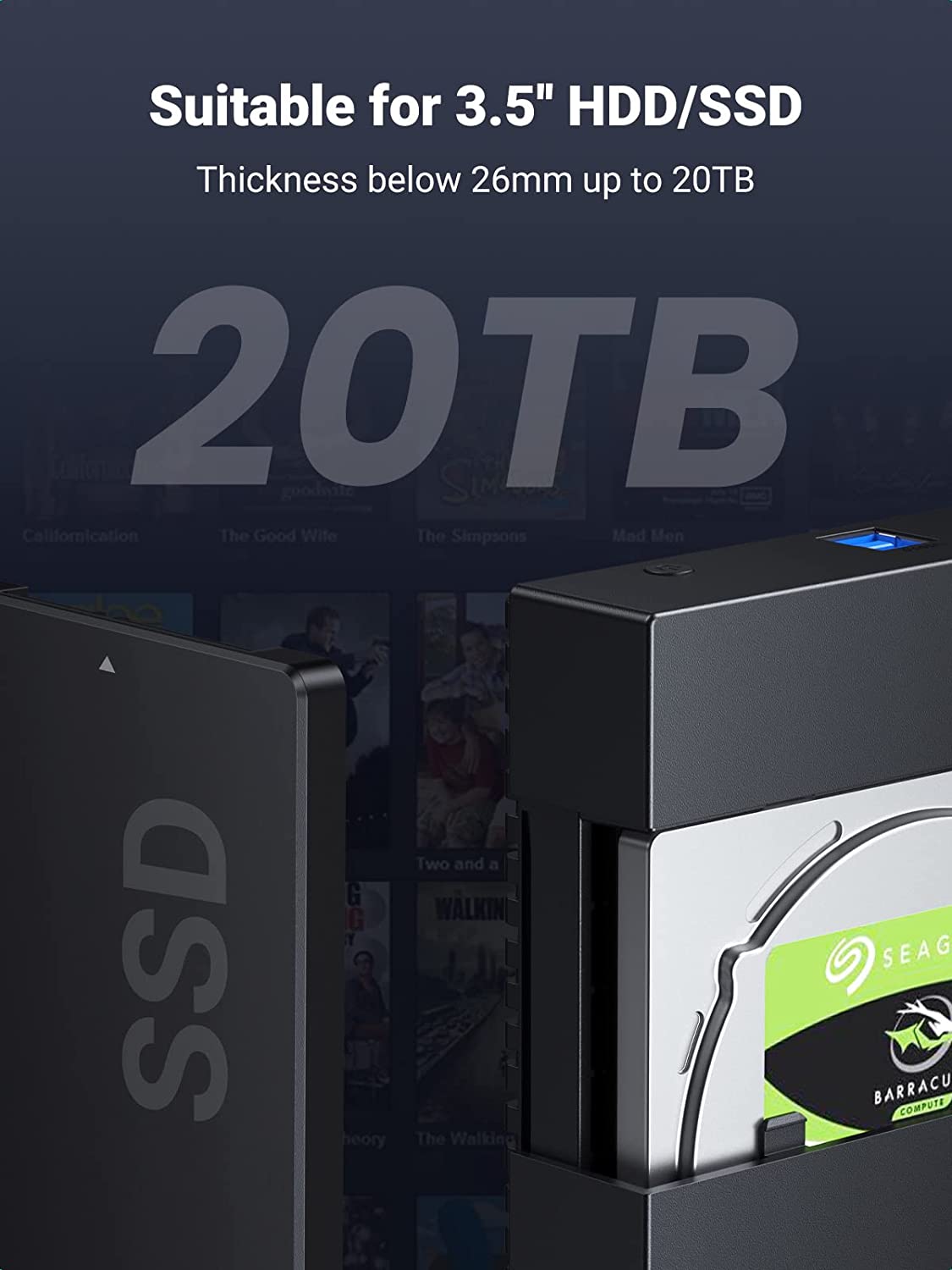 UGREEN External Hard Drive Enc - Ssd Hard Drive recension och pris