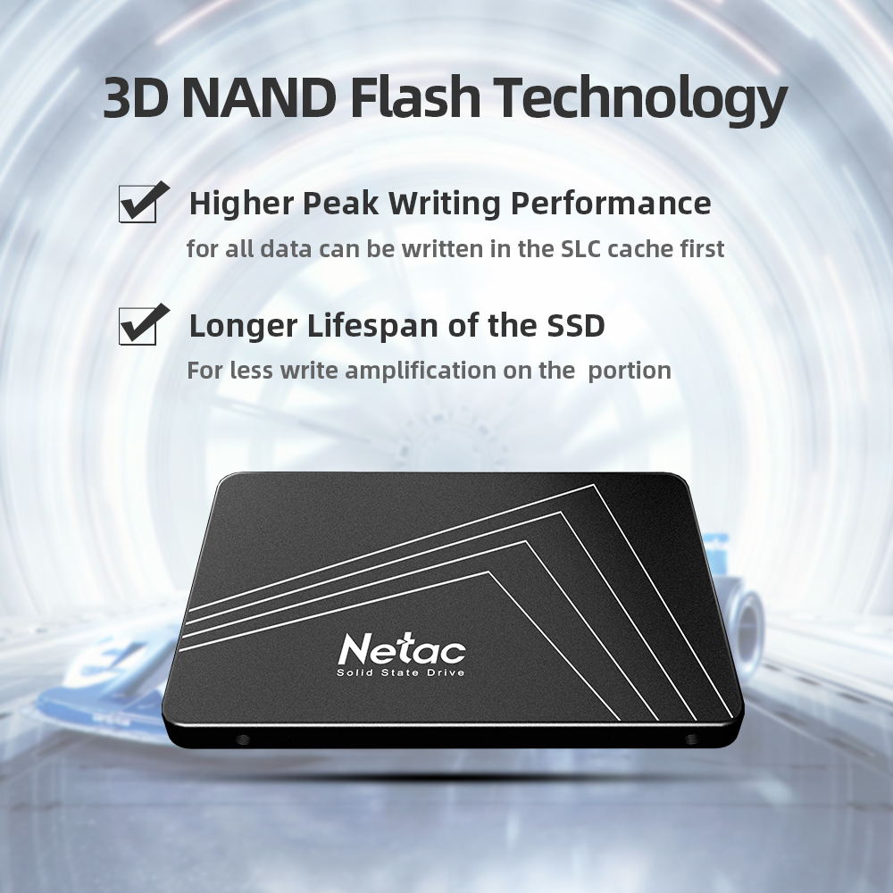 Netac 128gb 256gb 512gb 1tb 2t - Ssd 500Gb recension och pris
