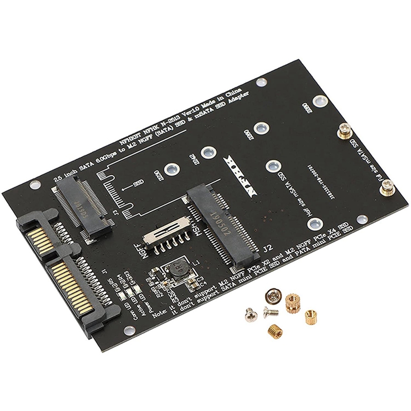 M.2 NGFF MSATA SSD to 2.5 Inch - Sata Ssd recension och pris