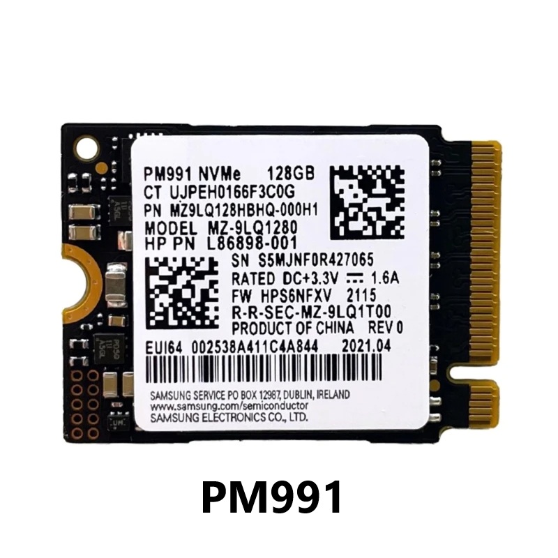 Samsung M.2 2230 SSD PM991a 1T - Samsung Ssd recension och pris