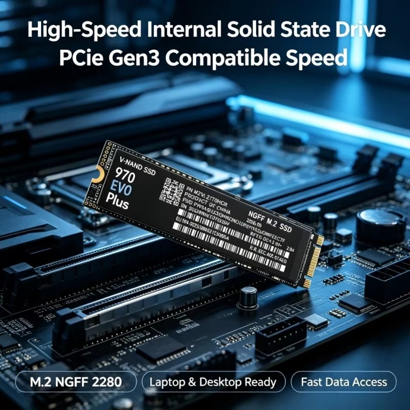 970 EVO Plus M.2 NGFF SSD  TLC - Samsung Ssd recension och pris