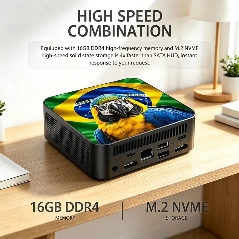 New High-Performance Mini PC C - Ssd 2Tb recension och pris