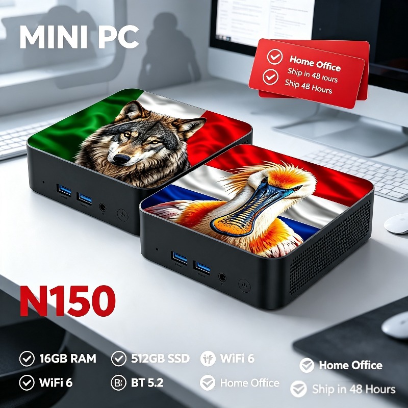 New Mini PC Computer Intel Cor - M.2 Ssd recension och pris